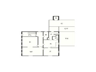 Vakantiehuis Skærbæk Grondplan 39