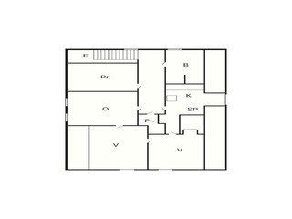 Casa per le vacanze Skærbæk Pianta del piano 40