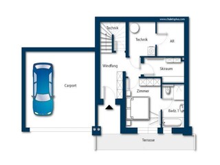 Parque de vacaciones Neukirchen am Großvenediger Plano de planta 49