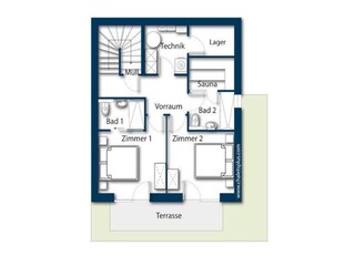 Parque de vacaciones Neukirchen am Großvenediger Plano de planta 56