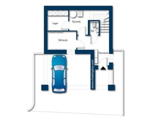 Parque de vacaciones Neukirchen am Großvenediger Plano de planta 48