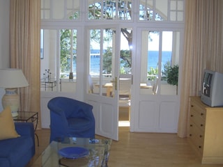 Wohnzimmer mit  Loggia