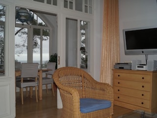 Wohnzimmer mit Loggia
