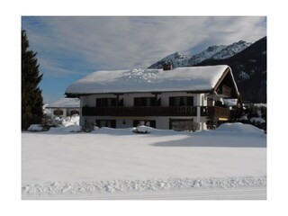 Gästehaus Huber im Schnee