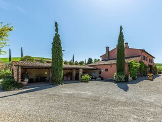 Ferienhaus Castiglione d'Orcia Außenaufnahme 5