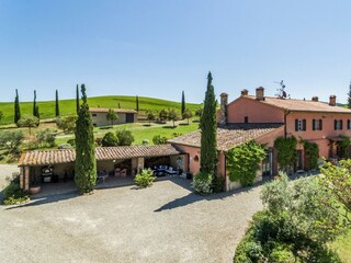 Ferienhaus Castiglione d'Orcia Außenaufnahme 13