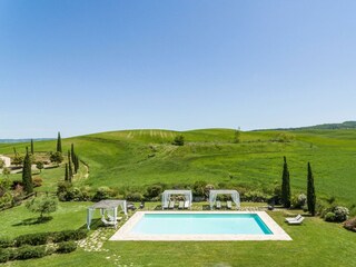 Ferienhaus Castiglione d'Orcia Außenaufnahme 15