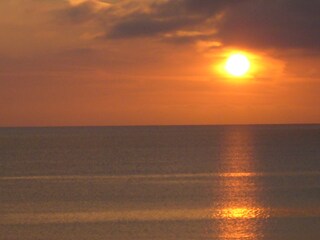 Sonnenaufgang über der Seebrücke