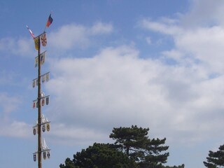 Der Seebrückenvorplatz mit Café Wichtig und Gosch/Sylt