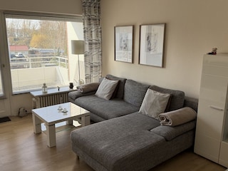 Wohnzimmer mit Loggia