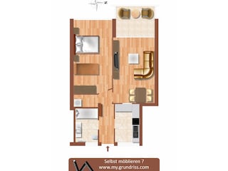 Die Seemöwe im Grundriss