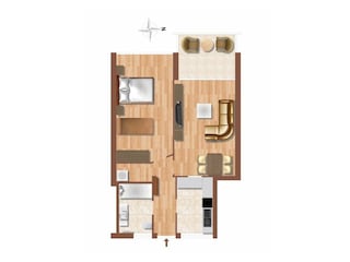 Grundriss App. Seemöwe