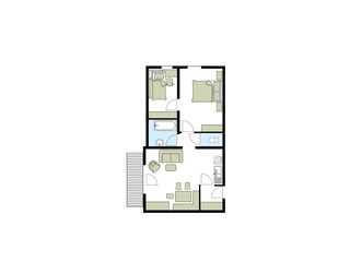 Zimmer Grundriss_Ramsauhof_Appartement Mitterspitz