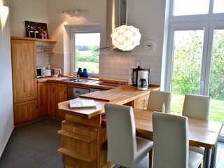 Kirschuferhaus Küche mit Essbereich