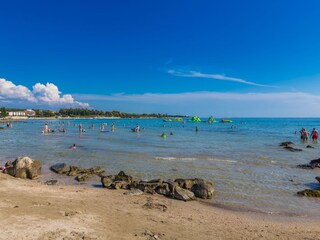 Sandstrand in Umag
