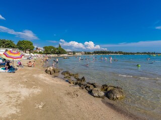 Sandstrand in Umag