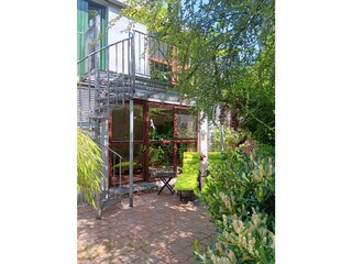 Obere Terrasse Zimmer Garten