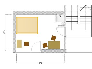 Gästedoppelzimmer 1. Stock