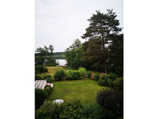 Blick vom Balkon