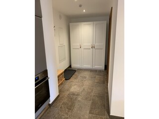 Flur mit Staumöglichkeit