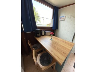 Kaffee trinken mit Wasserblick