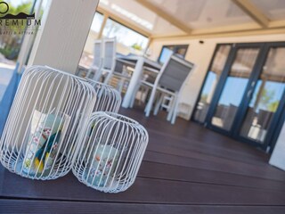 Wohnwagen Drage, Adria Außenaufnahme 1