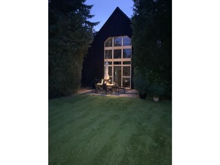 Terrasse und Atelier