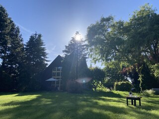 Atelierhaus Melz , Garten