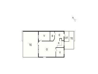 Maison de vacances Læsø Plan d'étage 32