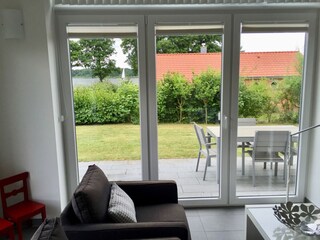 Sofaecke Blick zur Schlei