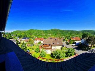 Traumhafter Ausblick ins Grüne – Natur pur vom Balkon