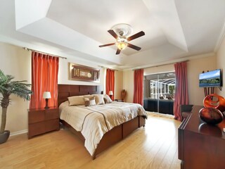 Master bedroom of the property in Cape Coral