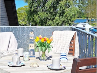 Fewo Boje mit Wassergrundstück und Bootsanlegestelle