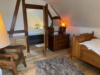 Zimmer mit Einzelbett 1*2m