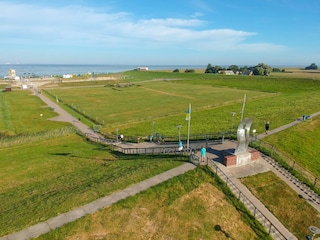 Ferienwohnung Tossens Außenaufnahme 22