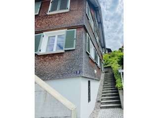 Aufgang zur Ferienwohnung