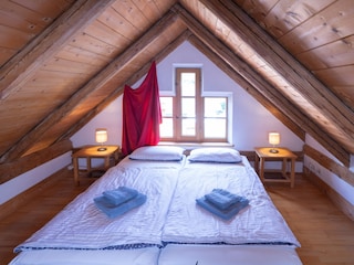 Dachspitz als Variante mit Doppelbett