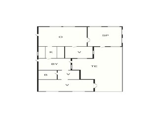 Vakantiehuis Vig Grondplan 44