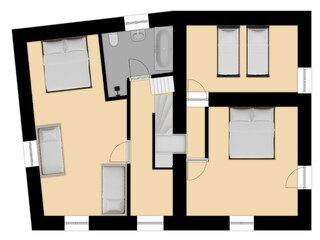 Vakantiehuis Lusignac Grondplan 39