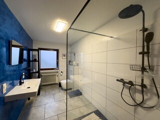 Bathroom with WC and shower