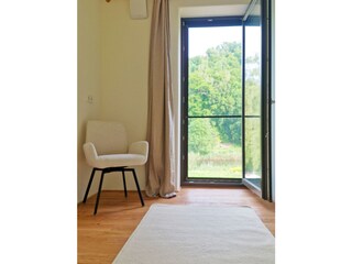 Yogaraum, Blick zur Werra