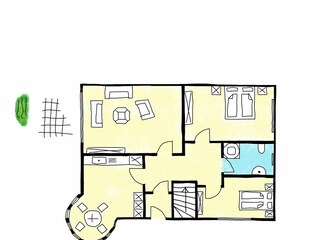 Ferienwohnung Grömitz Grundriss 14