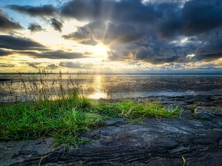 Abendstimmung am Wattenmeer