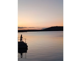 Angeln vom Steg oder Boot in den  Fischreichen Seen