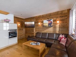 Gemütlicher Sitzbereich in der Wohnküche