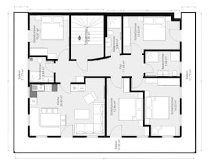 Grundriss Ferienwohnung Franbichl