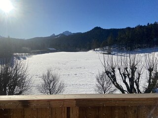 Balkon Berge