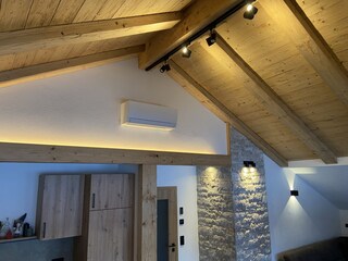 Echtholzdecke/Klimaanlage