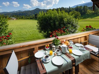 Frühstück Balkon