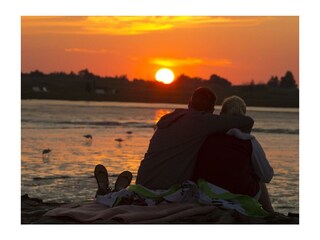 Sonnenuntergang am Strand